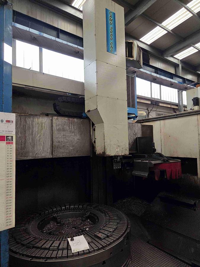Usato TORNIO VERTICALE CAMU 2000 CNC