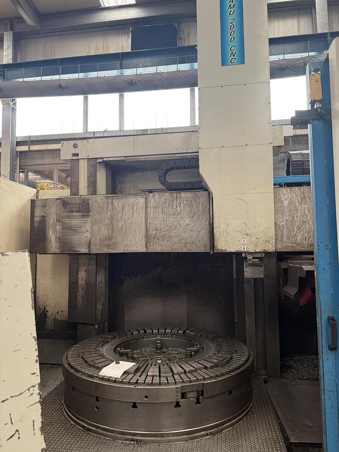 Usato TORNIO VERTICALE CAMU 2000 CNC