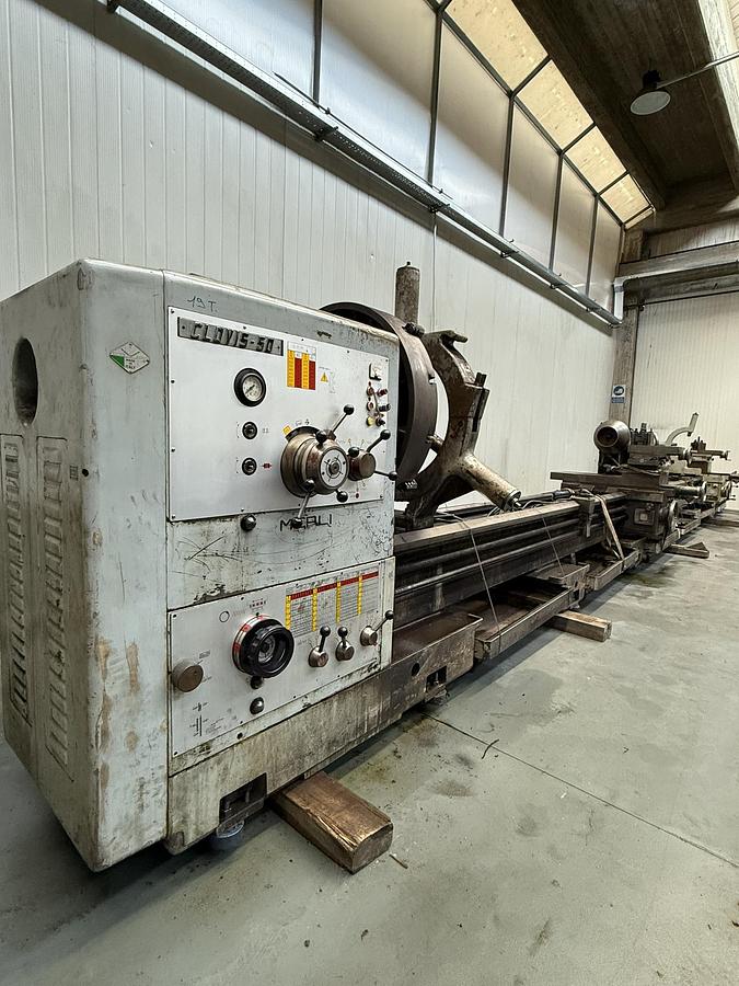 Usato TORNIO PARALLELO MERLI CLOVIS 50 - 640 x 11000