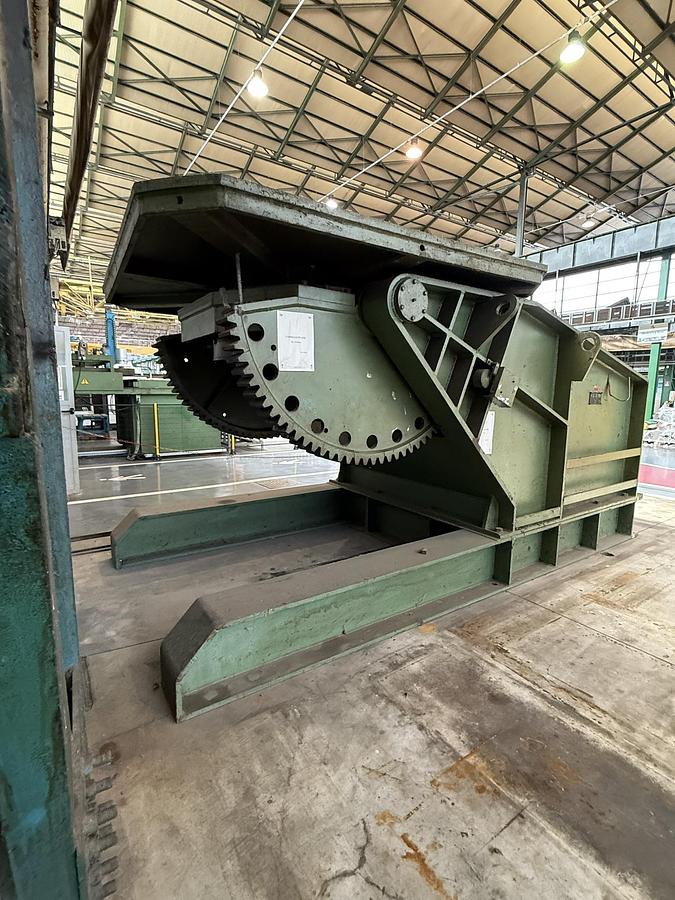 Usato POSIZIONATORE DI SALDATURA A TAVOLA ROTOBASCULANTE MECCANICO ISAM PTR 400