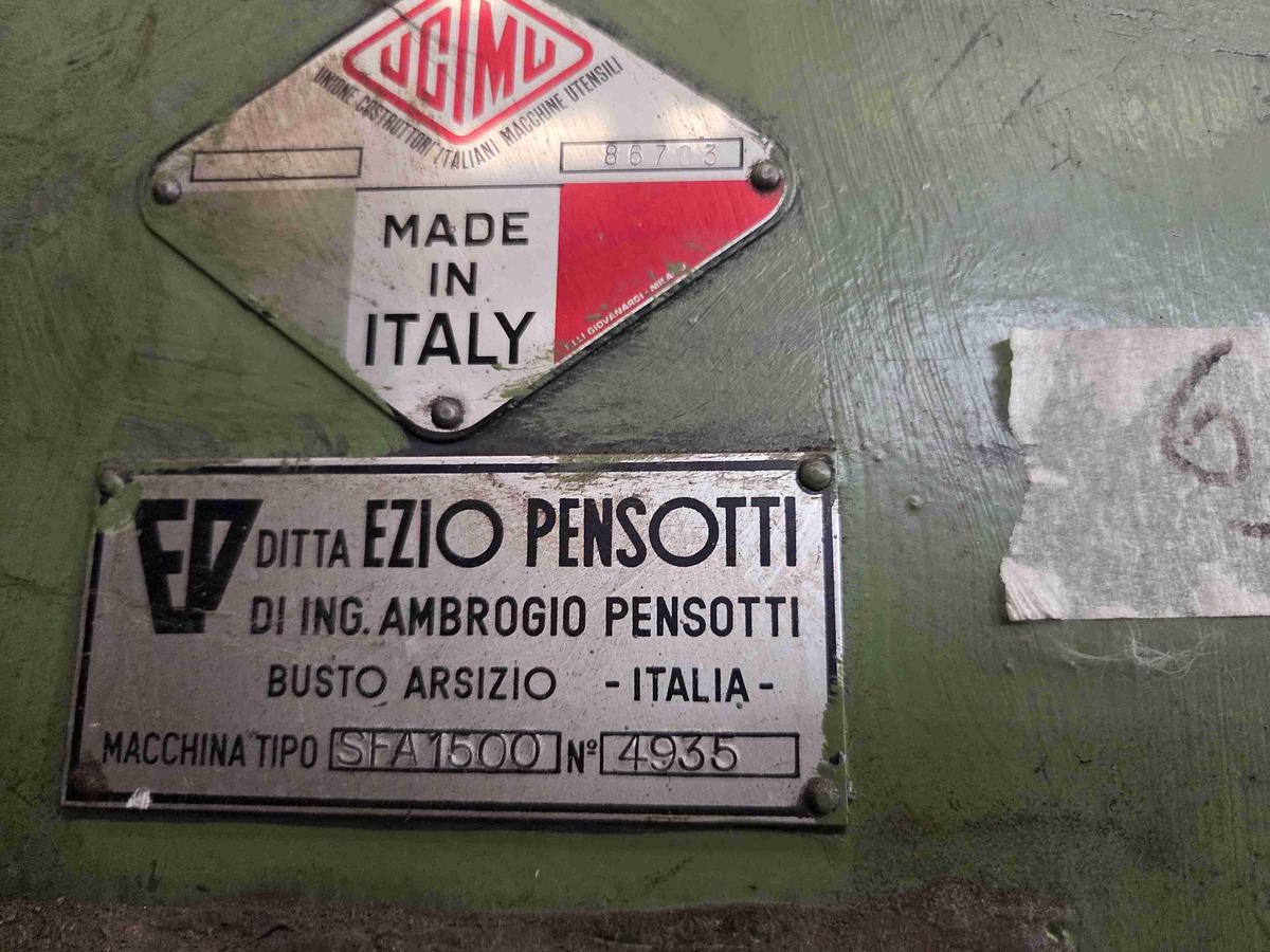 Usato TORNIO VERTICALE PENSOTTI SFA 1500 CNC