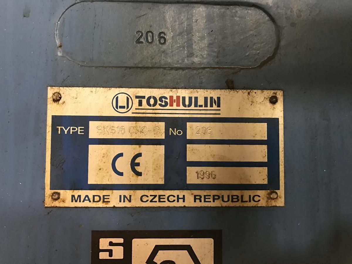 Usato TORNIO VERTICALE TOS SKS 16 CNC