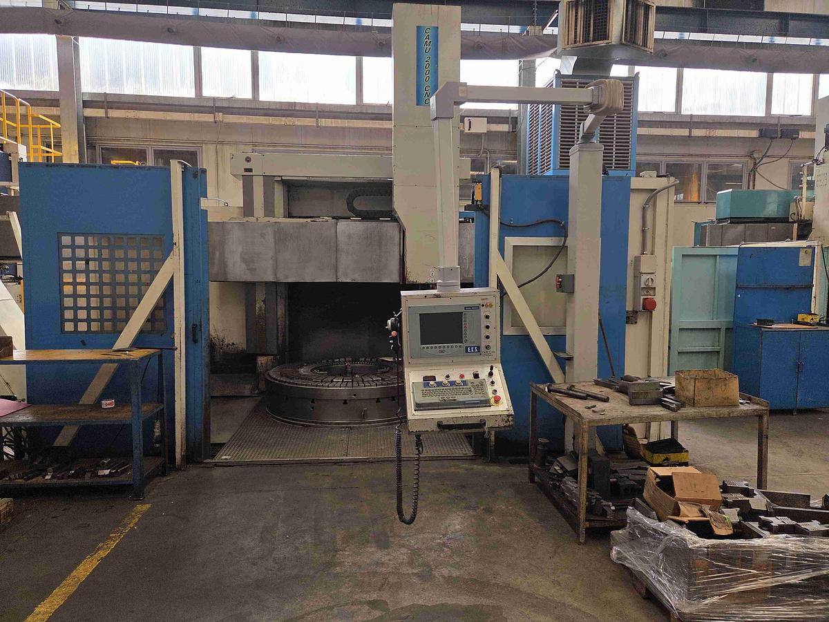 Usato TORNIO VERTICALE CAMU 2000 CNC