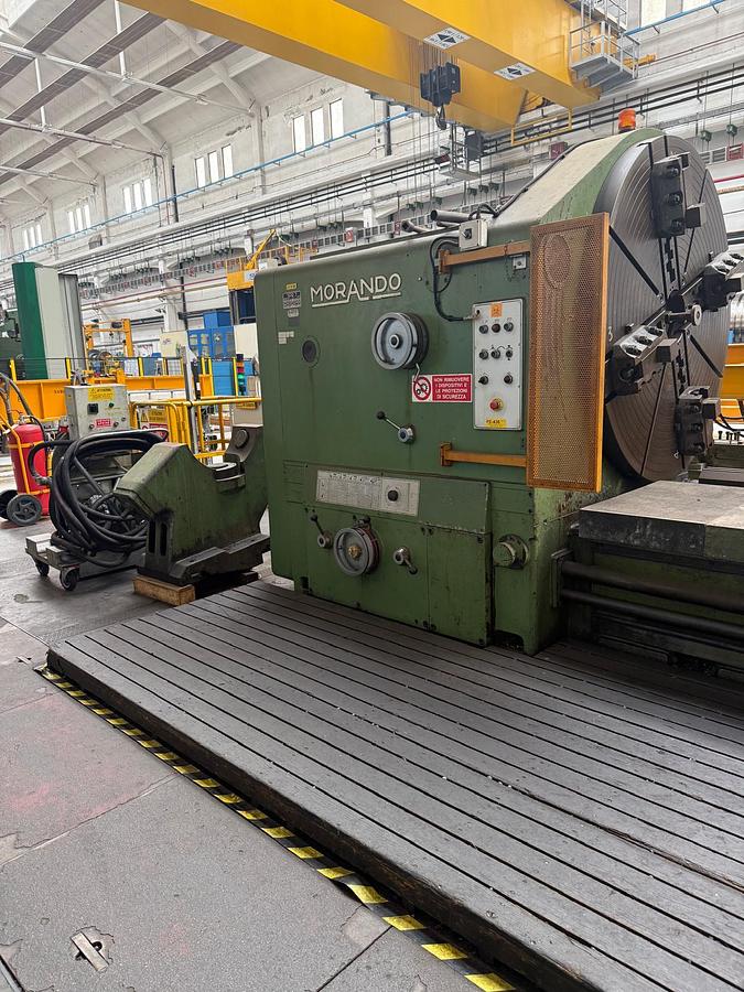 Usato TORNIO PARALLELO A TRE GUIDE MORANDO 3 PR 7