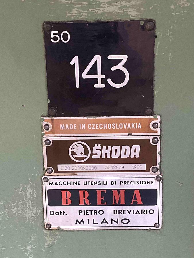 Usato TAVOLA ROTOTRASLANTE SKODA E 20