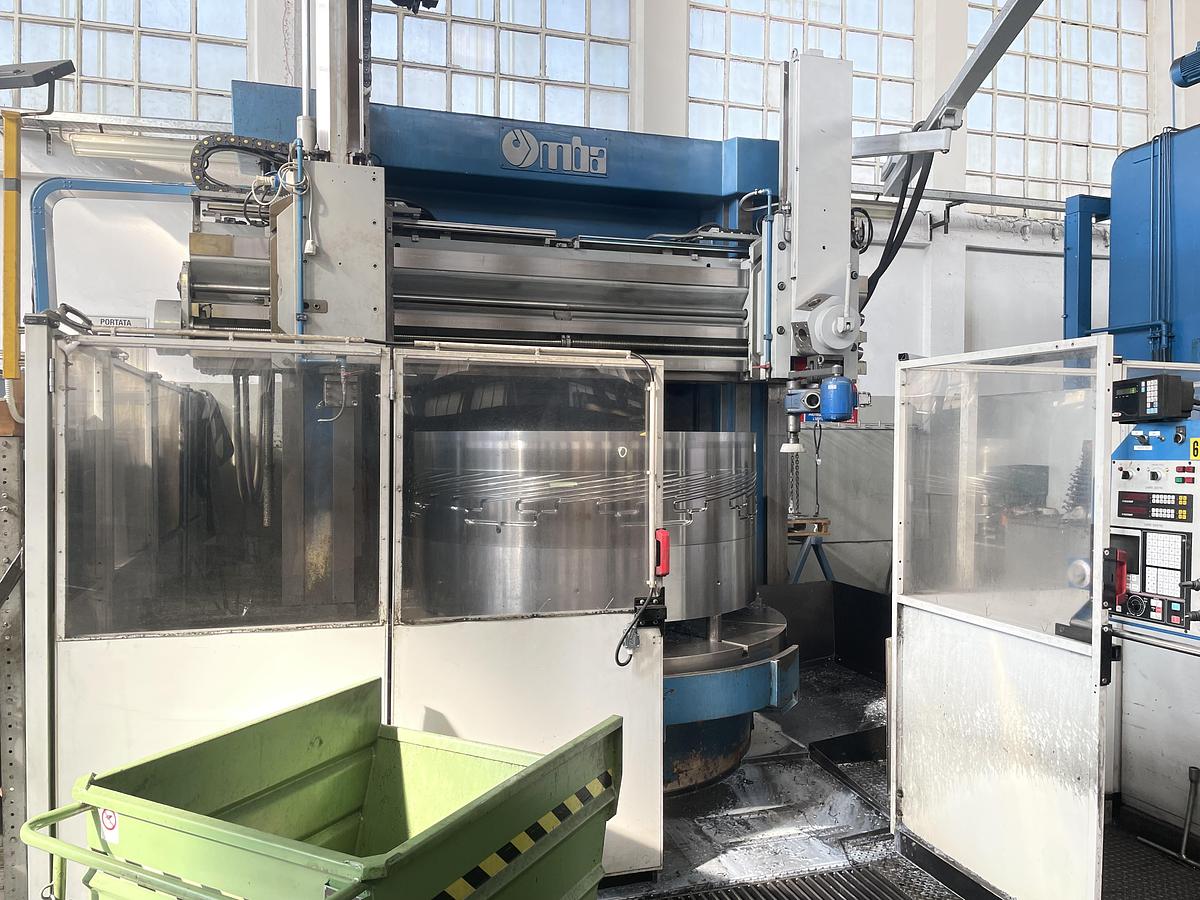Usato TORNIO VERTICALE OMBA TV 215 CNC