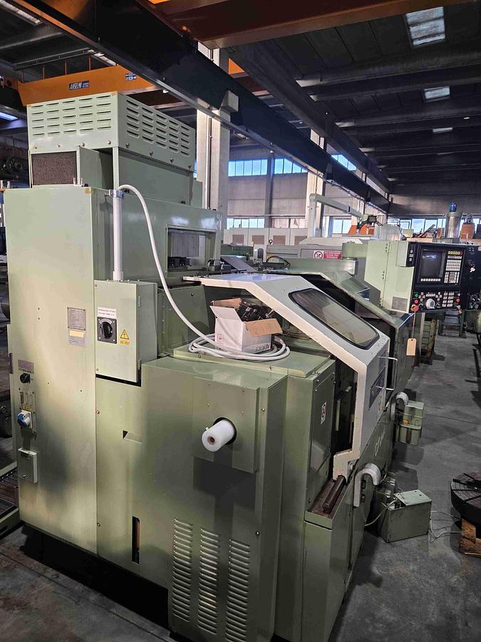 Usato TORNIO PARALLELO A BANCALE INCLINATO OKUMA LB 15 C CNC