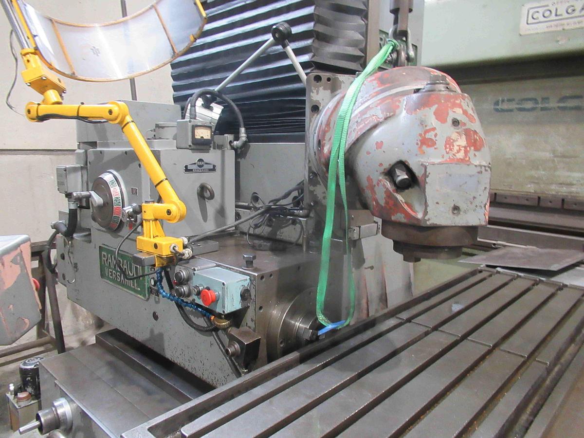 Usato FRESATRICE A BANCO FISSO RAMBAUDI VERSAMILL 12