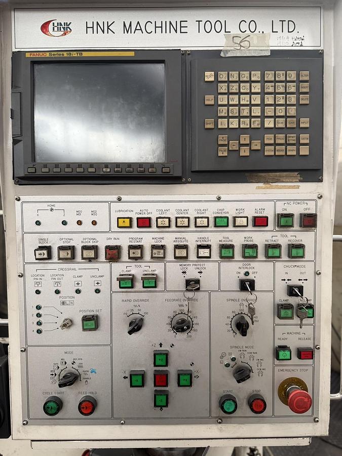Usato TORNIO VERTICALE HNK NT 20/25 CNC