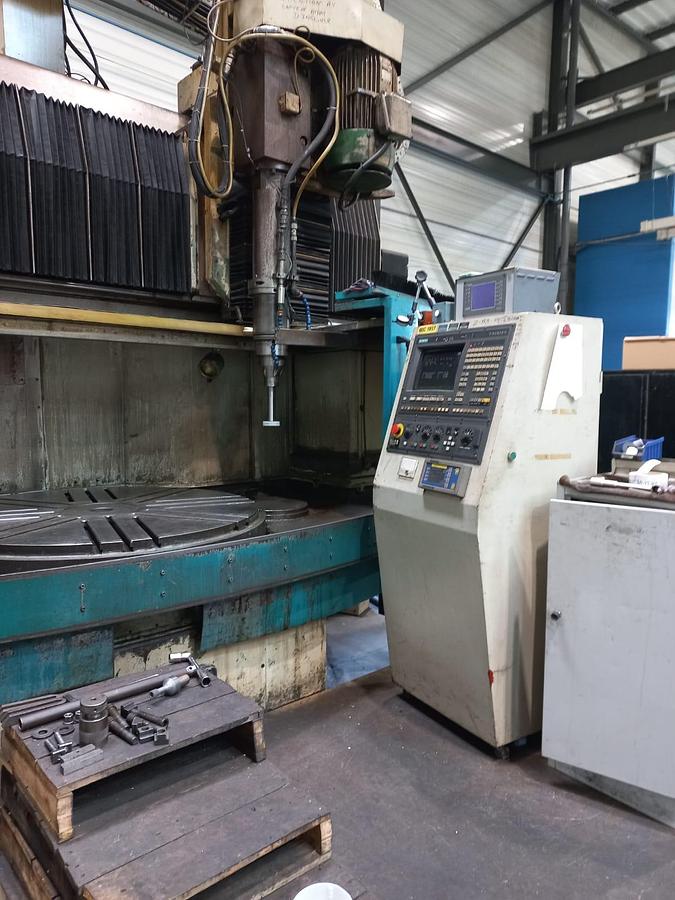 Usato RETTIFICA VERTICALE A TAVOLA GIREVOLE BERTHIEZ ROP C 125 N CNC