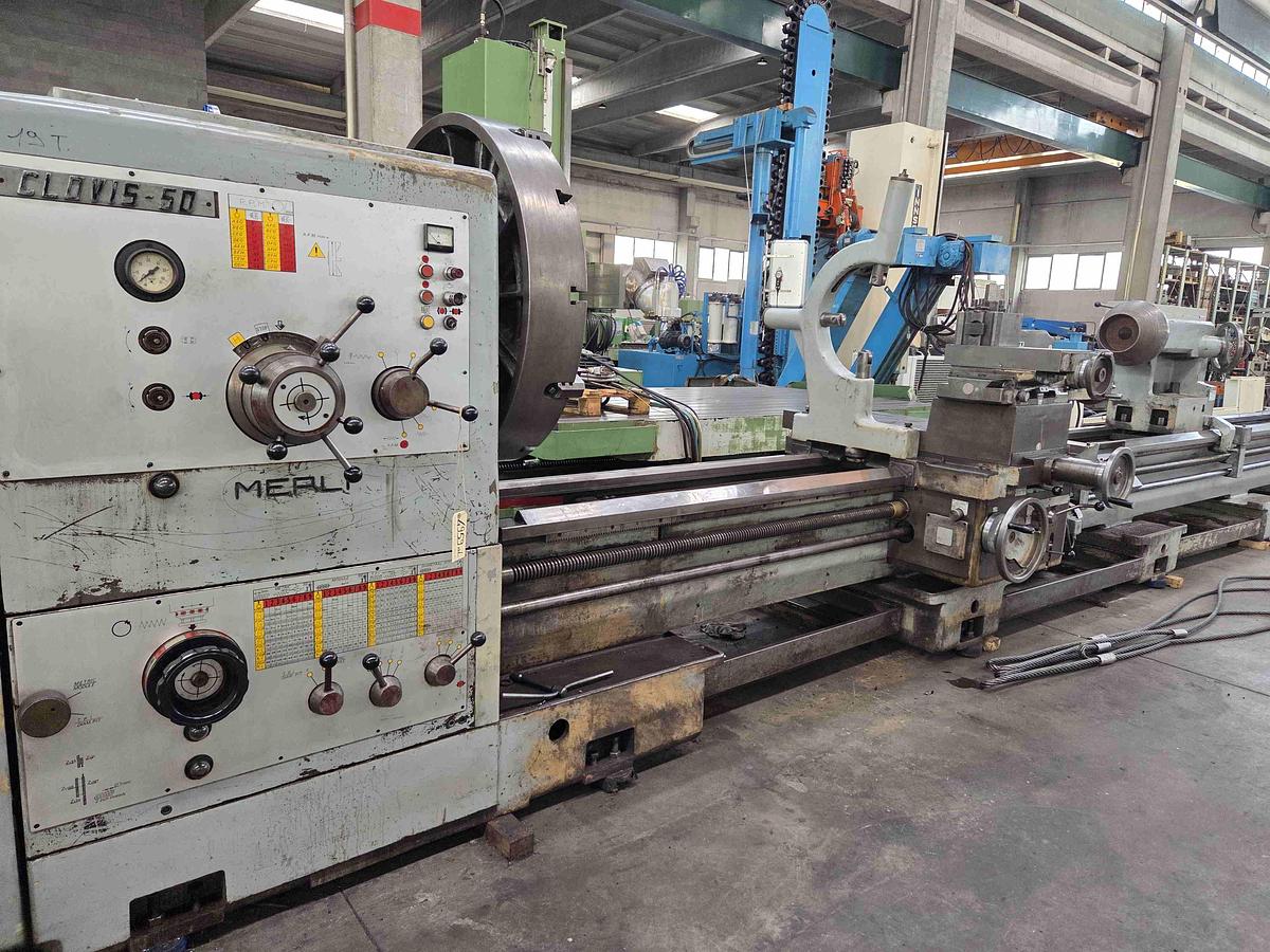 Usato TORNIO PARALLELO MERLI CLOVIS 50 - 640 x 11000