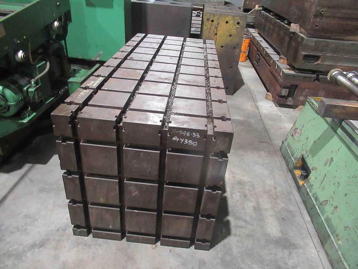 Usato PARALLELEPIPEDO IN GHISA SCANALATO