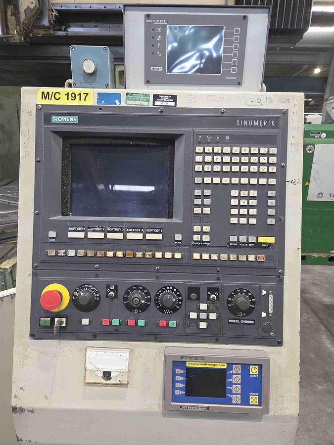 Usato RETTIFICA VERTICALE A TAVOLA GIREVOLE BERTHIEZ ROP C 125 N CNC