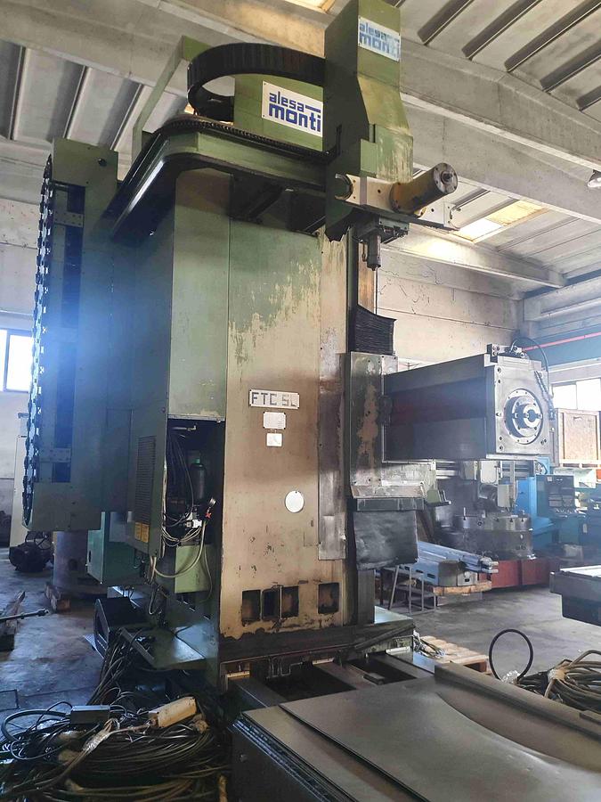 Usato ALESATRICE A “T” MONTI FTC 50 TG CNC