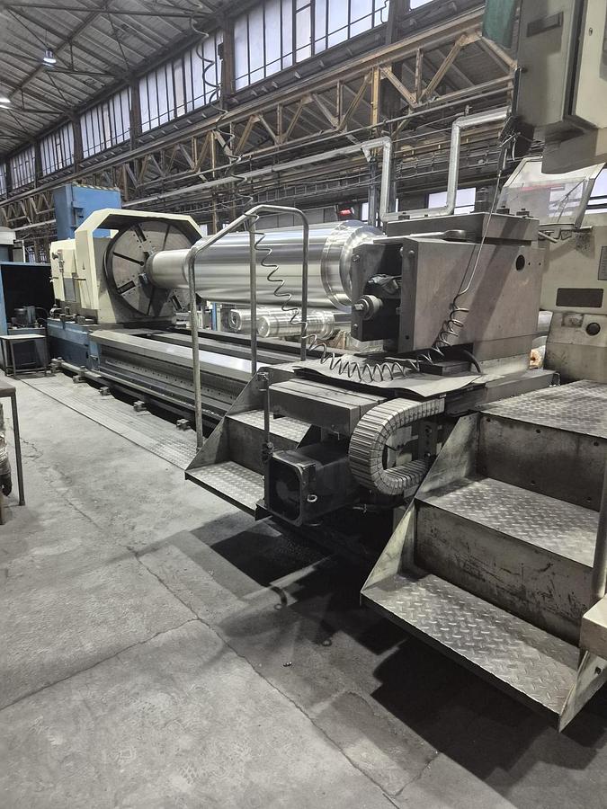 Usato TORNIO PARALLELO A TRE GUIDE POREBA TCF 160 x 6000 CNC