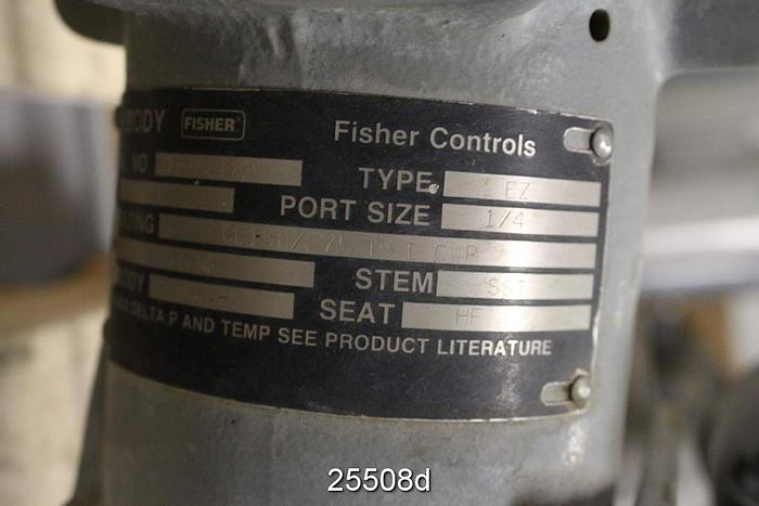 Used Fisher EZ 1" Steam Control Valve #25508