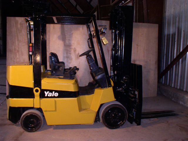 Used 8,000 lb. Yale Model GDC080LJ Forklift; S/N C818V01848Z; Mfg. 2003