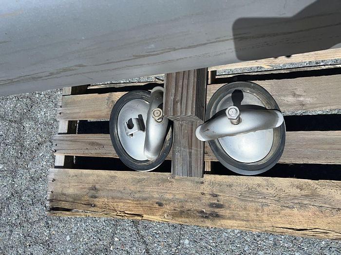 Used Tank, 190 Gallon, S/st, 55 PSI, DT/DB, Morfab #S744616