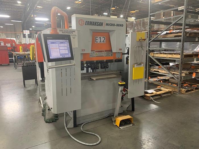 Used 2016 44 Ton x 40" Ermak Micro Bend CNC Press Brake