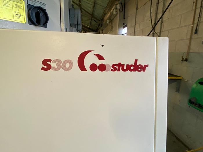 Used 2000 Studer S30 Lean Pro CNC OD Cylindrical Grinder