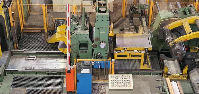 Used GUIDA   750mm x 14mm S.S. Slitting Line (Used) #4362