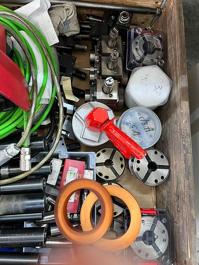 Used INDEX C 42 - TWIN SPINDLE - 3 TURRET CNC LATHE C axis Y axis