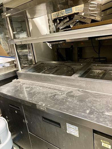 Used Refrigerated Prep Table