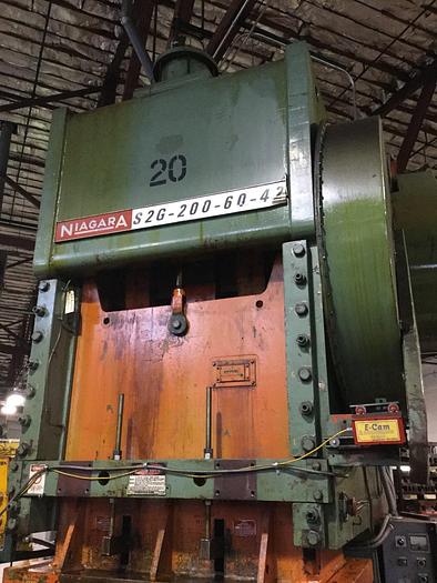 Used 1970 NIAGARA SG2-200-60-42