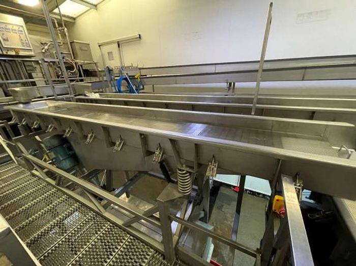 Used Veg washing and grading plant