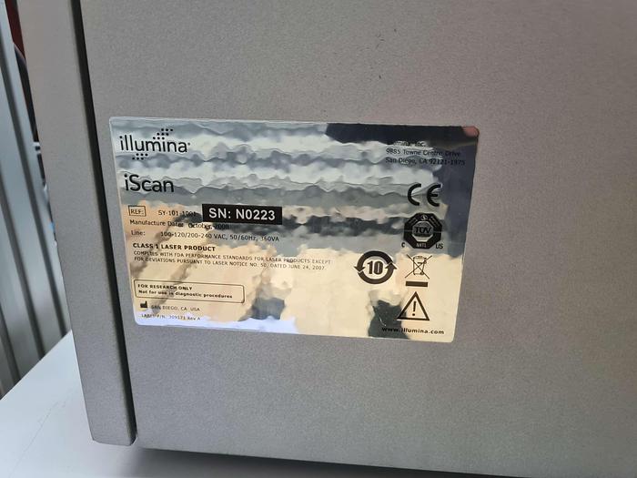 Used Illumina iScan Microarray Scanner with Autoloader