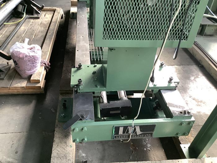 Used 70" LEMBO UNWIND STAND WITH EDGE GUIDE AND 50" DIAMETER- PENDING SALE