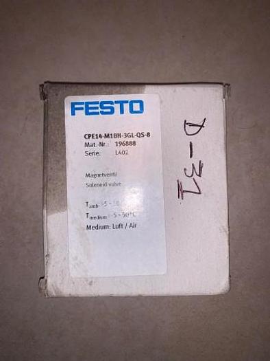 Festo solenoid valve CPE14-M1BH-3GL-QS-8 (196888)