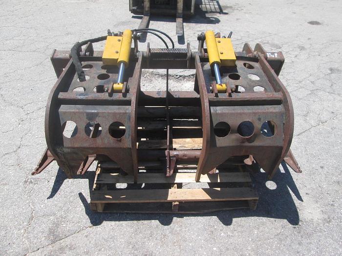 Used 66" Skid Steer Grapple Rake