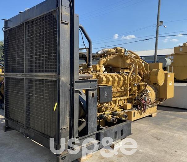 Used 1.4 MW 2001 Used Caterpillar G3516B LE Natural Gas Generator Set