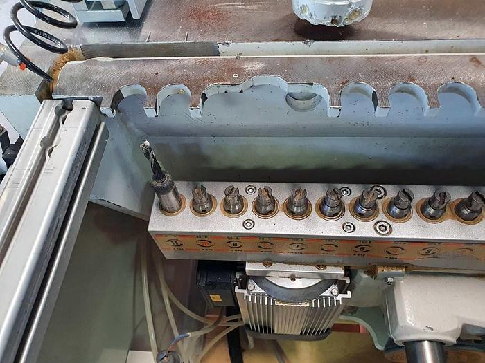 Used 1998 MAGGI Single-head Boring Machine for Horizontal and Vertical Drilling mod. BORING-SYSTEM 23 TOP