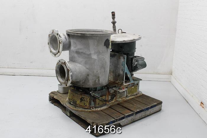 Used Bird Model 8 Pressure Screen, Stainless Steel Housing #41656