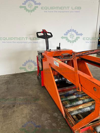 Used Sackett Systems  PJTCB24-V-S Pallet Jack Transfer Cart w/ Raymonf Pallet Jack