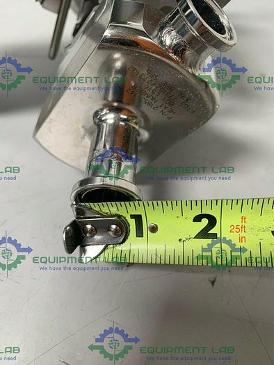 Used Steriflow 978SP Sanitary Control Valve w/ Siemens PS2 HART Valve Positioner