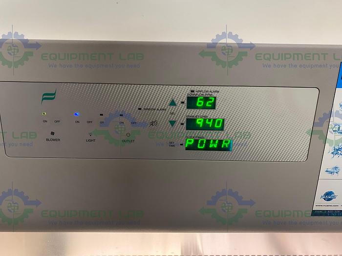 Used Nuaire NU-430-600 Class II B2 Biological Safety Cabinet 115V