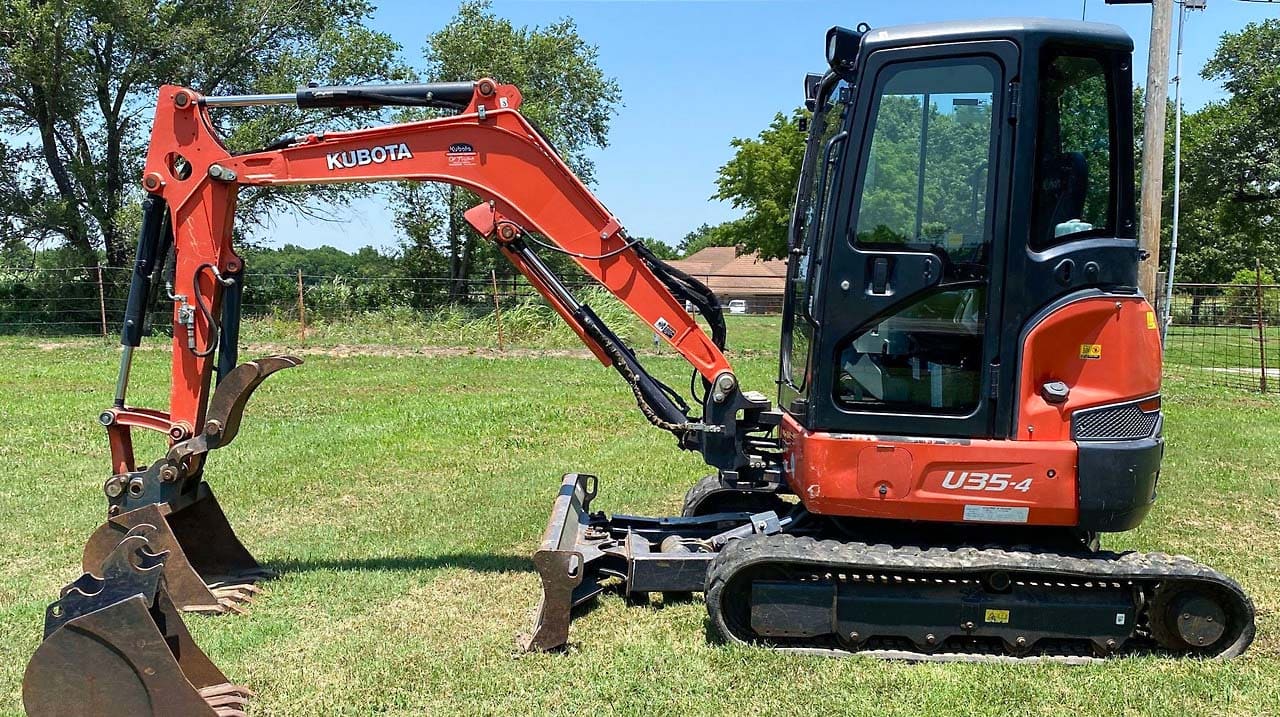 Used Kubota U35-4 - Mini Excavator - 2013