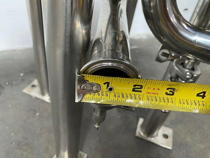 Used Scott Laboratories Stainless Steel Lenticular Filter Housing 87 PSI @ 140 °C