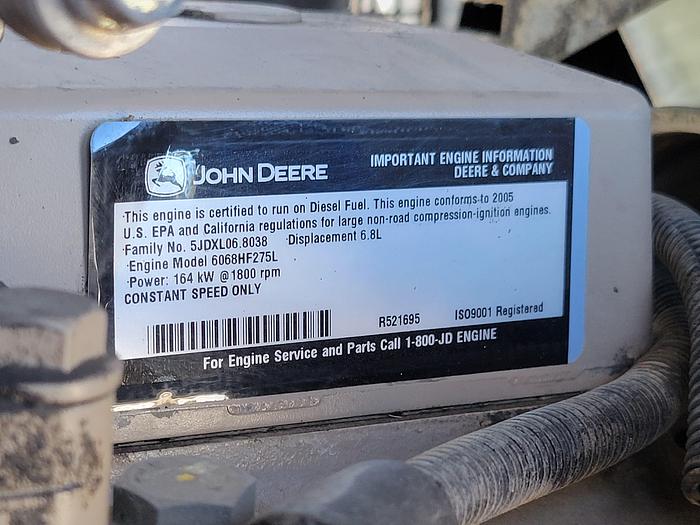 Used 125kW Magnum 155 Generator with Trailer