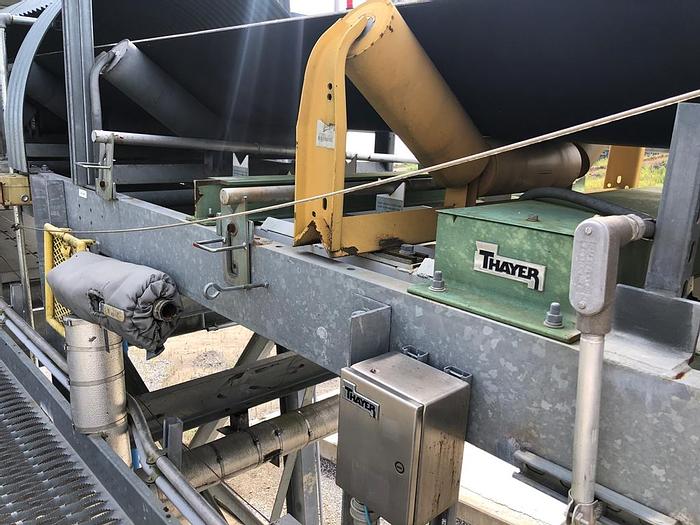 Used Conveyor, Belt, 48" x 295', Covered, Incline, 125 HP #C743207