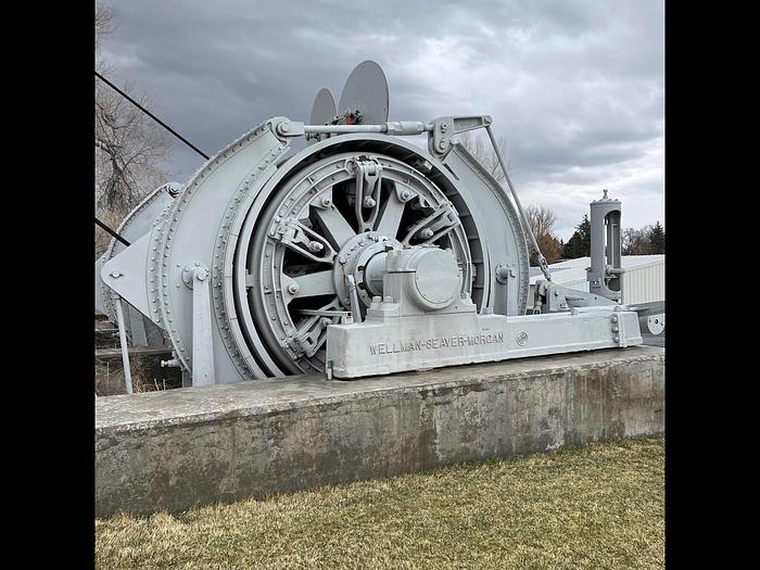 Used 1974 Headframe with Hoist for Underground Mine Large Production Headframe