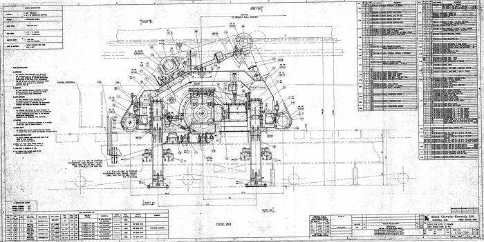Used Black Clawson C-FORMER C-Former, 172" 1500 Fpm Operating Speed, 26#/1000 Square Feet Basis Weight #26601