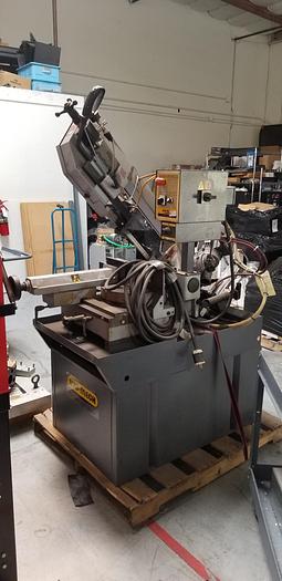 Used SWEET HYD-MECH DOUBLE COMPOUND MITERING BANDSAW