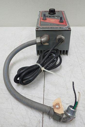 Used Seco Warner Electric Bronco II Model 160 Adjustable Speed AC/DC Drive