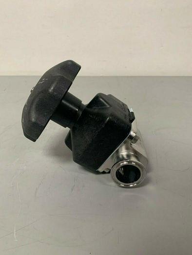 Used Alfa Laval Stainless Steel Diaphragm Valve w/ 2" Sanitary Fittings