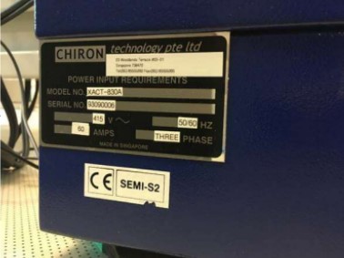 Used 2010 Chiron Technology XACT830A
