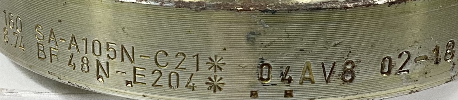 Flange, Pipe, 2", RFWN, 600, SCH160